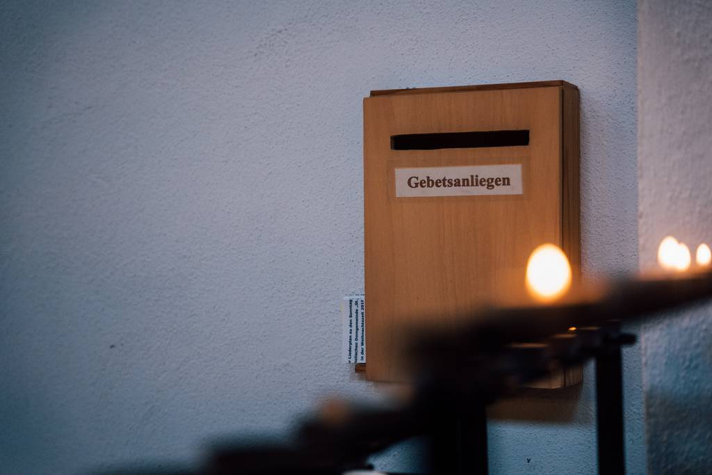 Briefkasten für Gebetsanliegen